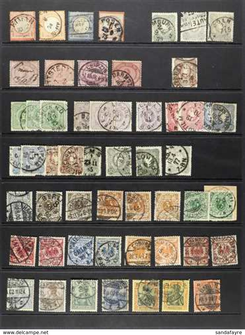 1872-1944 INTERESTING RANGES  On Stock Pages, Includes 1874 "2½" On 2½g Used, 1902-04 To 5m (x2) Used, 1920-21 Opts Sets - Sonstige & Ohne Zuordnung