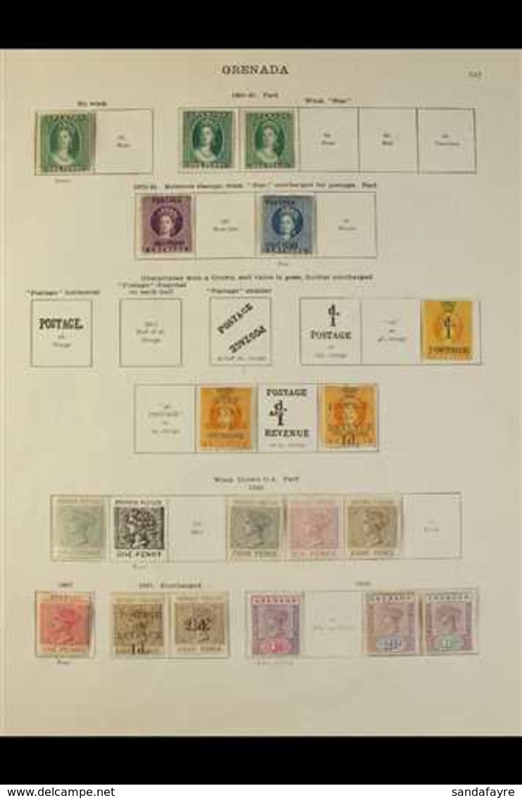 1861-1935 ATTRACTIVE MINT COLLECTION  An All Different Collection On Printed Album Pages, Includes Various Queen Victori - Grenada (...-1974)