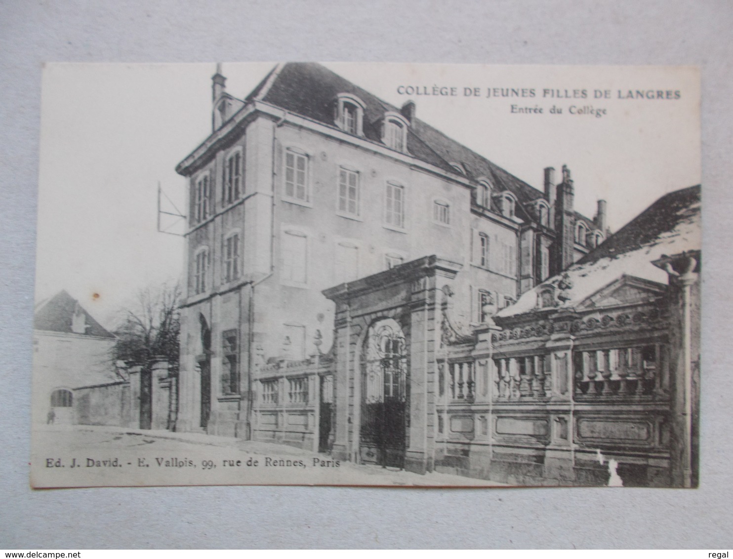 CPA LANGRES Collège De Jeunes Filles - Langres