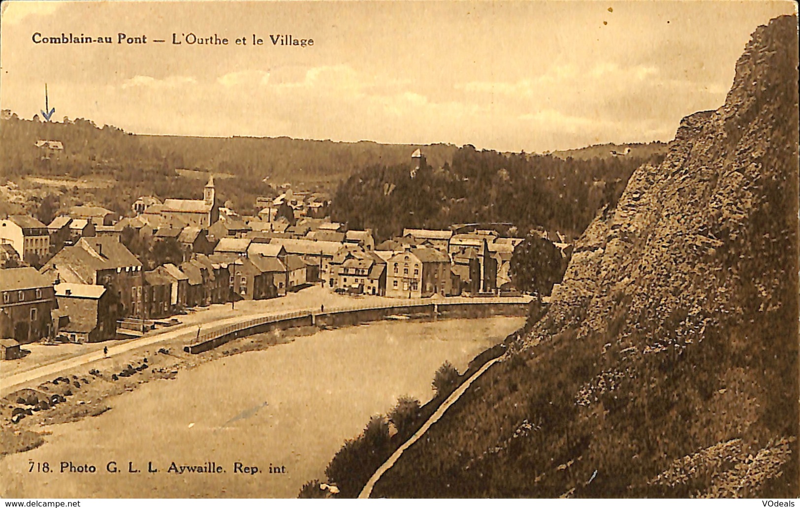 CPA - Belgique - Comblain-au-Pont - L'Ourthe Et Le Village - Comblain-au-Pont