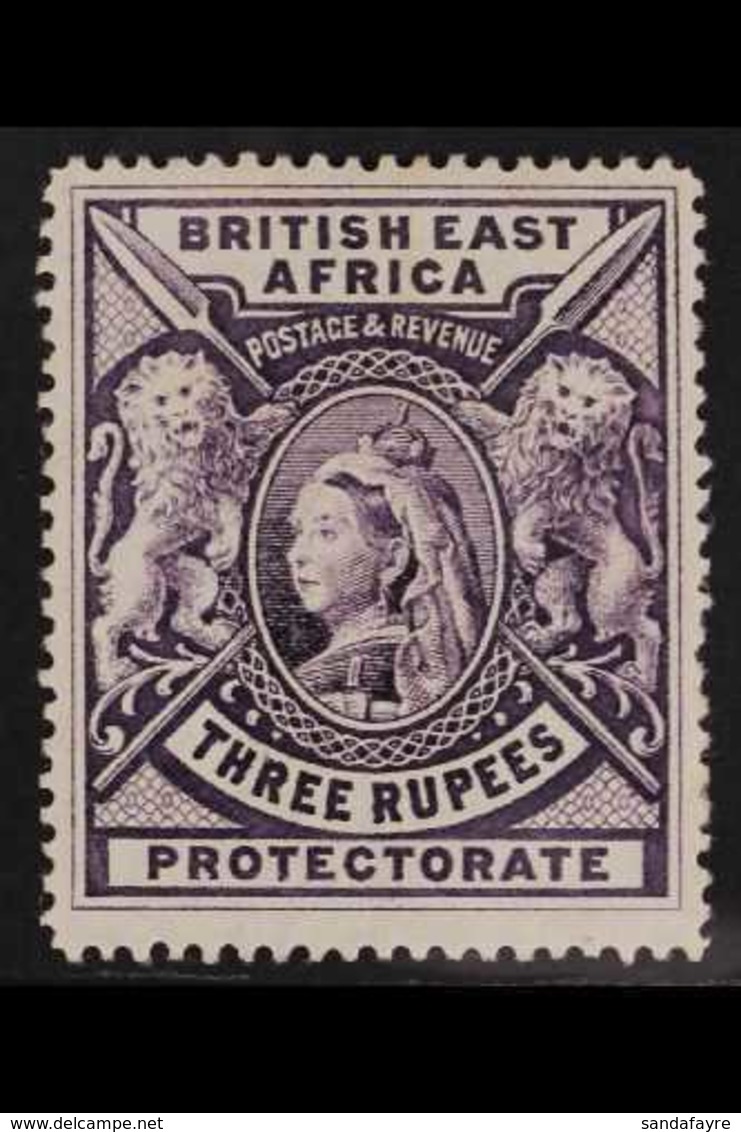 1895  3r Deep Violet, Queen Victoria, SG 94, Very Fine Mint. For More Images, Please Visit Http://www.sandafayre.com/ite - Vide