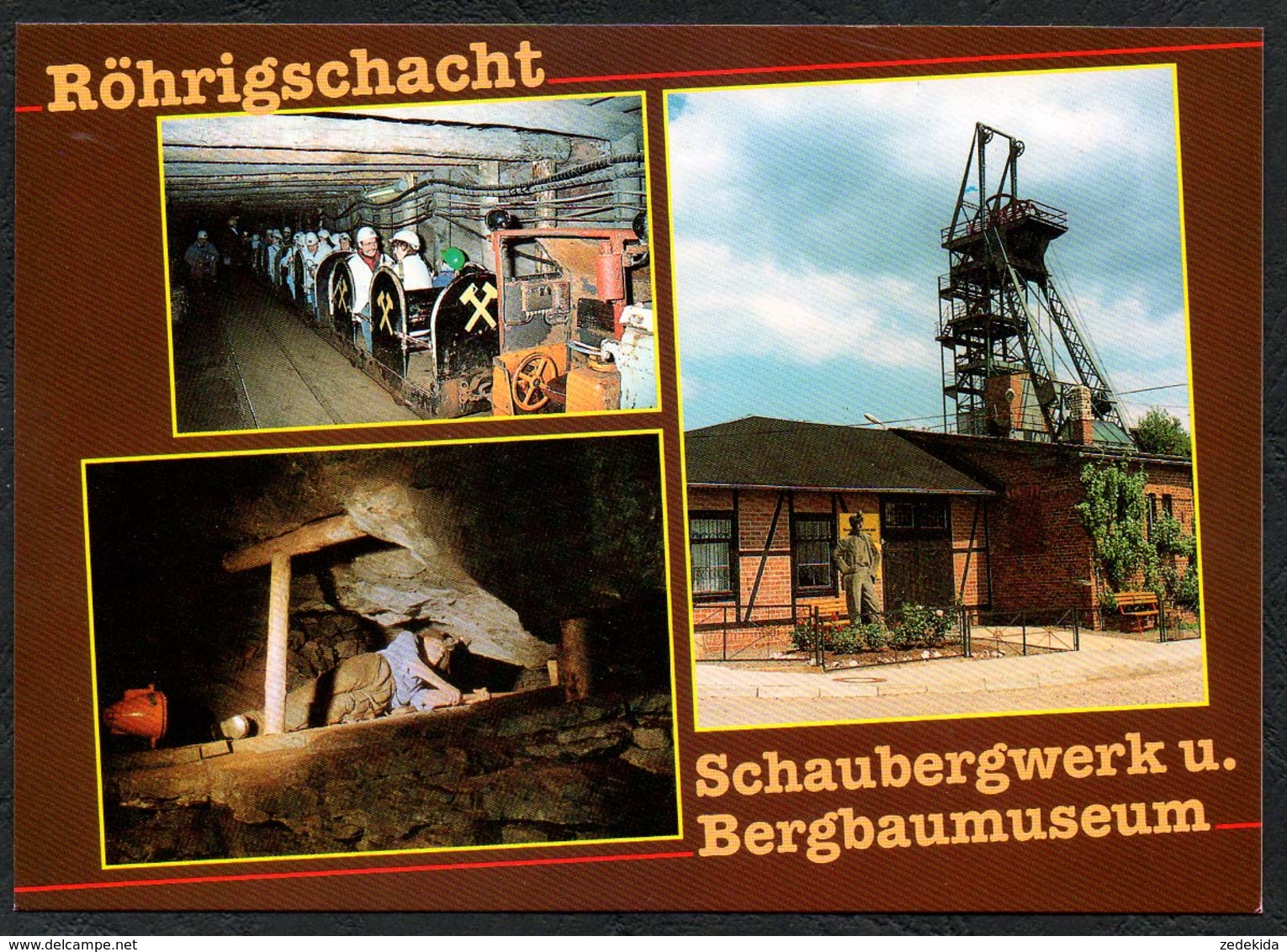 D1624 - TOP Wettelrode Schaubergwerk Bergbau Museum - Verlag Bild Und Heimat Reichenbach - Qualitätskarte - Andere & Zonder Classificatie