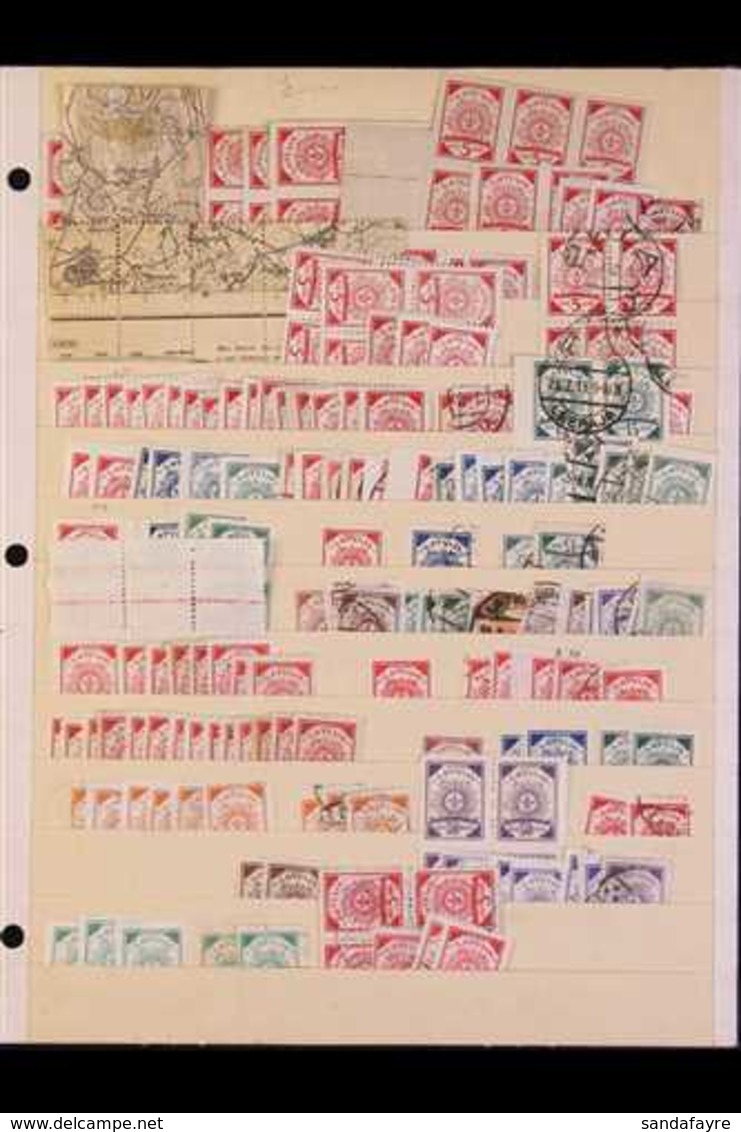 1918-1940 EXTENSIVE MINT AND USED ACCUMULATION CAT £3000+.  A Substantial Mint And Used Assembly On Ex-dealers Stock Pag - Lettland