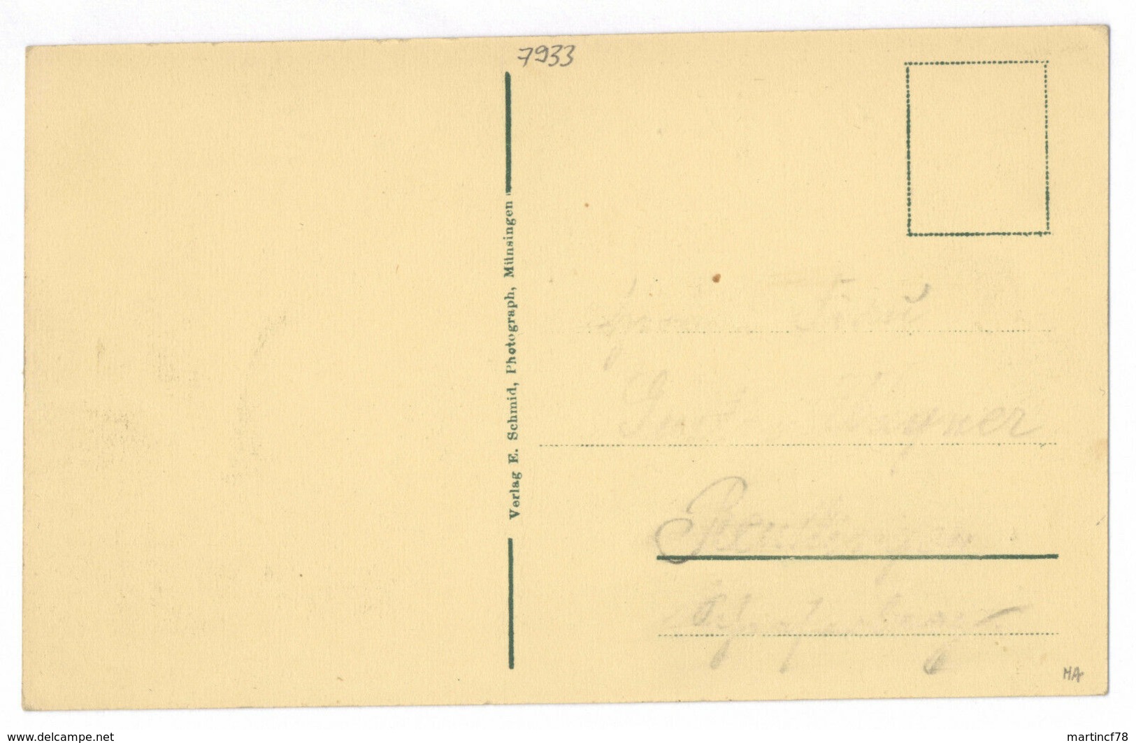 Gruss Aus Hütten I. Schmiechtal 1913 Schelklingen Alb-Donau-Kreis Ansichtskarte - Schelklingen