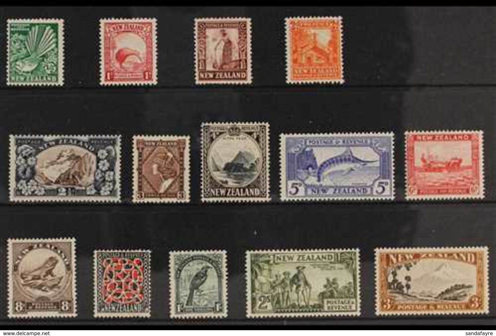 1935-36  KGV Pictorial Definitive Set, SG 556/569, Very Fine Mint (14 Stamps) For More Images, Please Visit Http://www.s - Andere & Zonder Classificatie