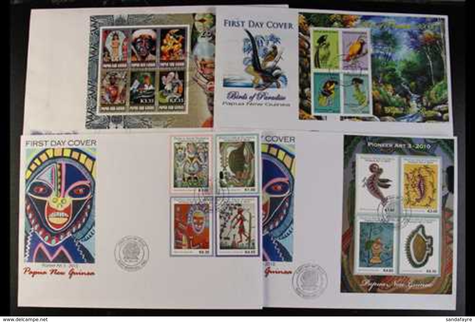 1994-2011 FIRST DAY COVERS COLLECTION  An Attractive All Different Collection Of Illustrated First Day Covers Bearing A  - Papua-Neuguinea