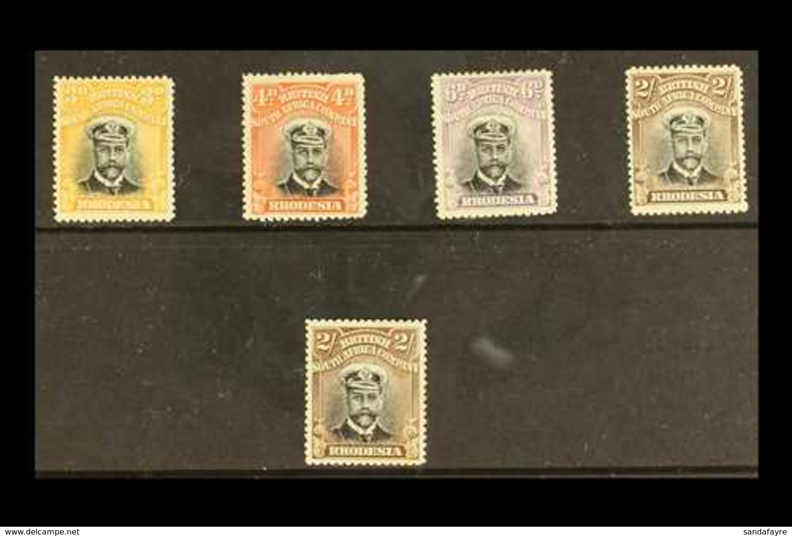 1913 - 19 MINT "ADMIRALS" SELECTION  Printed From Double Plates, Head Die I, Perf 15 Selection With  3d, 4d, 6d, And 2s  - Sonstige & Ohne Zuordnung