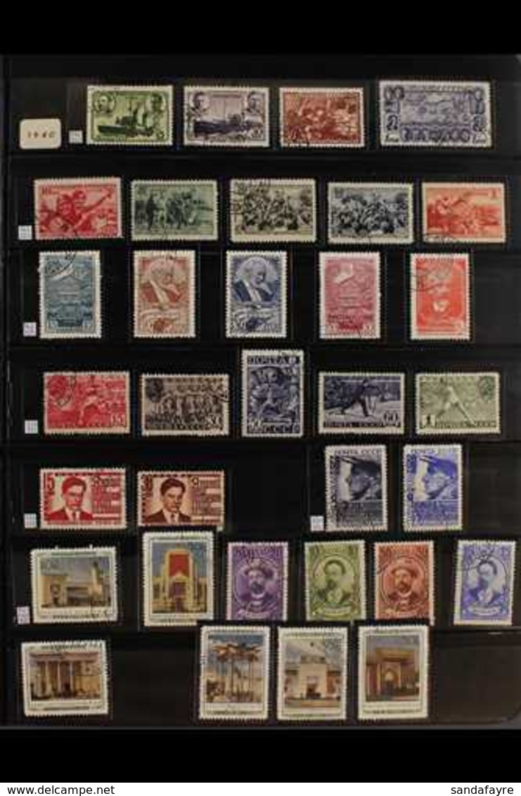 1940-1956 FINE USED COLLECTION  On Stock Pages, ALL DIFFERENT, Includes 1947 Revolution M/s (small Faults), 1949 UPU Imp - Sonstige & Ohne Zuordnung