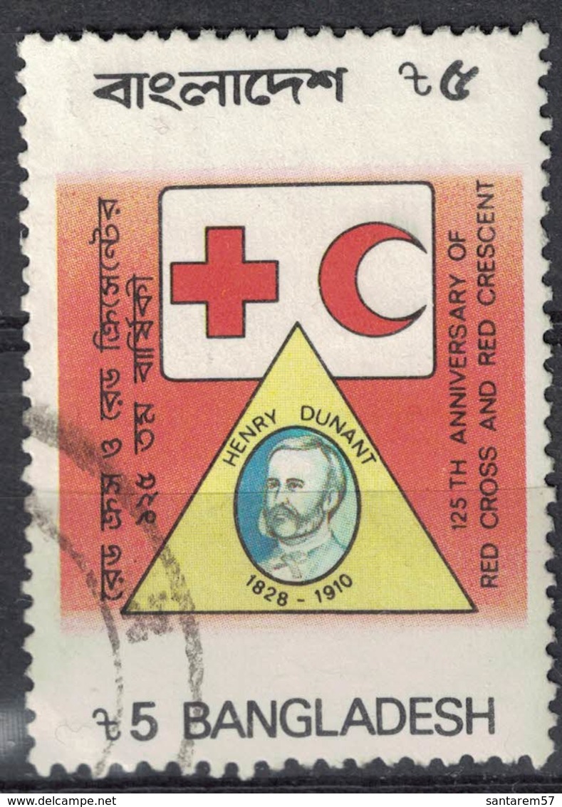 Bangladesh 1988 Oblitéré Used Croix Et Croissant Rouges Henry Dunant SU - Bangladesh