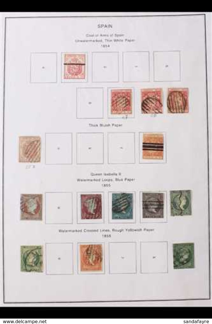 1850-1940 ATTRACTIVE COLLECTION  In An Album, Mint & Used, Includes 1850 6c Used, 1874 10c Imperf Strip Of 4 Unused, 187 - Other & Unclassified
