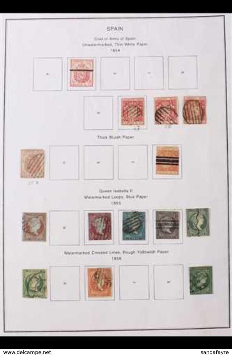 1850-1940 ATTRACTIVE COLLECTION  In An Album, Mint & Used, Includes 1850 6c Used, 1874 10c Imperf Strip Of 4 Unused, 187 - Sonstige & Ohne Zuordnung