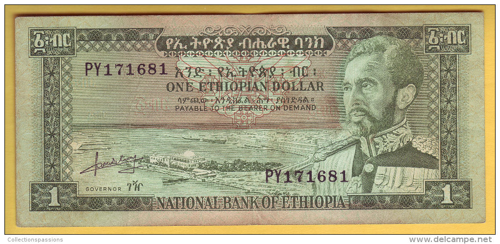 ETHIOPIE - Billet De 1 Dollar. 1966. Pick: 25a. SUP - Ethiopie