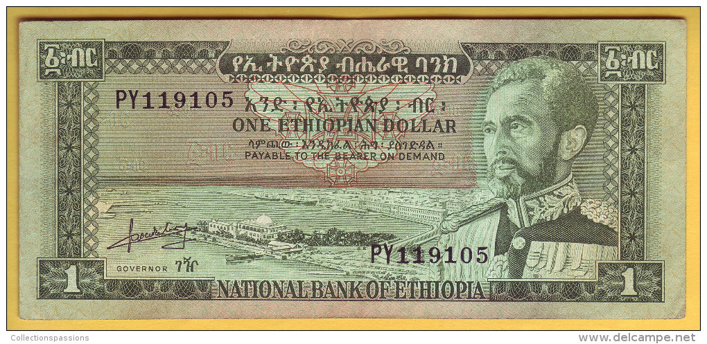 ETHIOPIE - Billet De 1 Dollar. 1966. Pick: 25a. SUP+ - Ethiopie