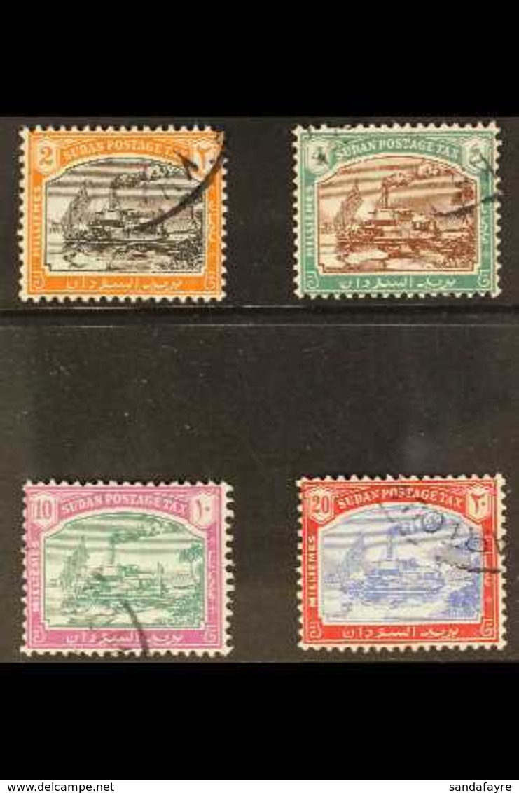 POSTAGE DUE  1948 Set Complete, SG D12/D15, Very Fine Used (4 Stamps) For More Images, Please Visit Http://www.sandafayr - Sudan (...-1951)