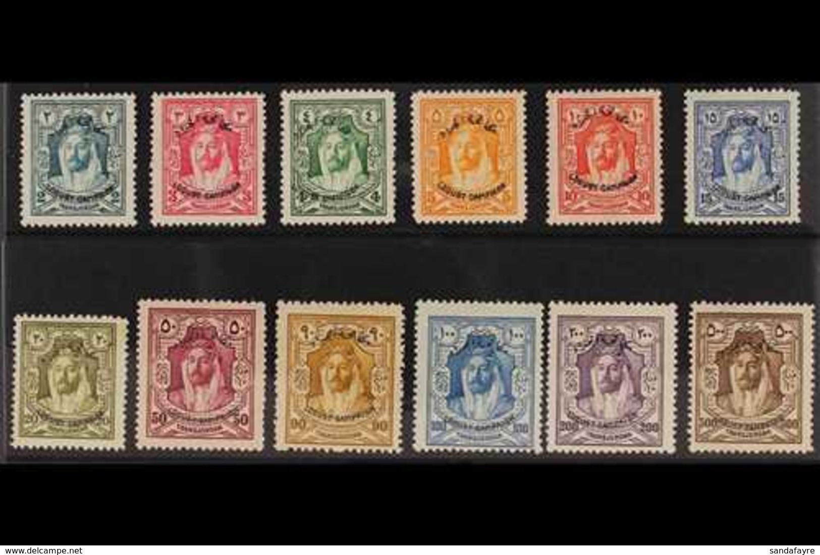 1930  Locust Campaign Complete Set, SG 183/94, Very Fine Mint. (12 Stamps) For More Images, Please Visit Http://www.sand - Jordanien