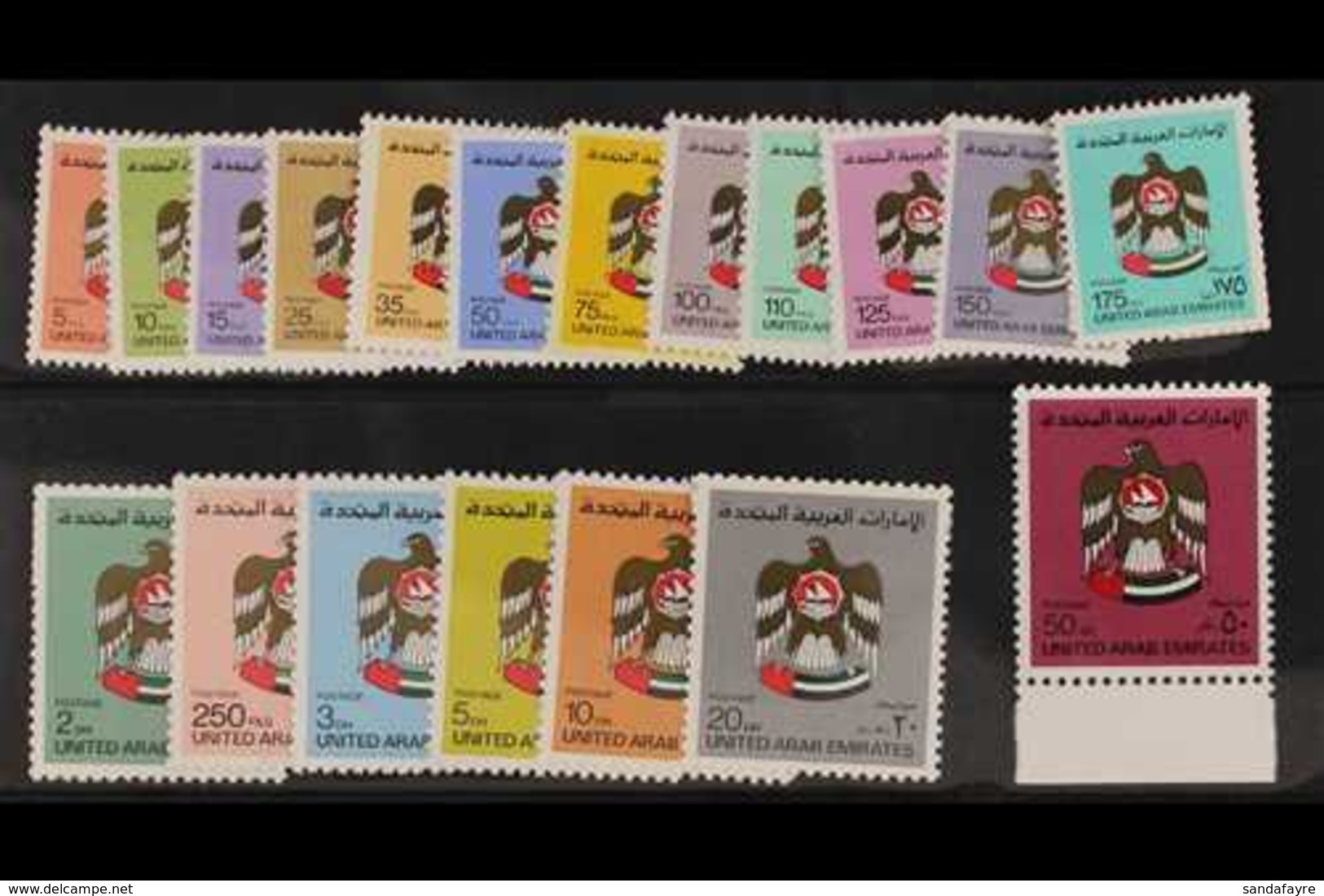 1982-86  Complete Definitive Set, SG 134/151c, Fine Never Hinged Mint. (19 Stamps) For More Images, Please Visit Http:// - Sonstige & Ohne Zuordnung