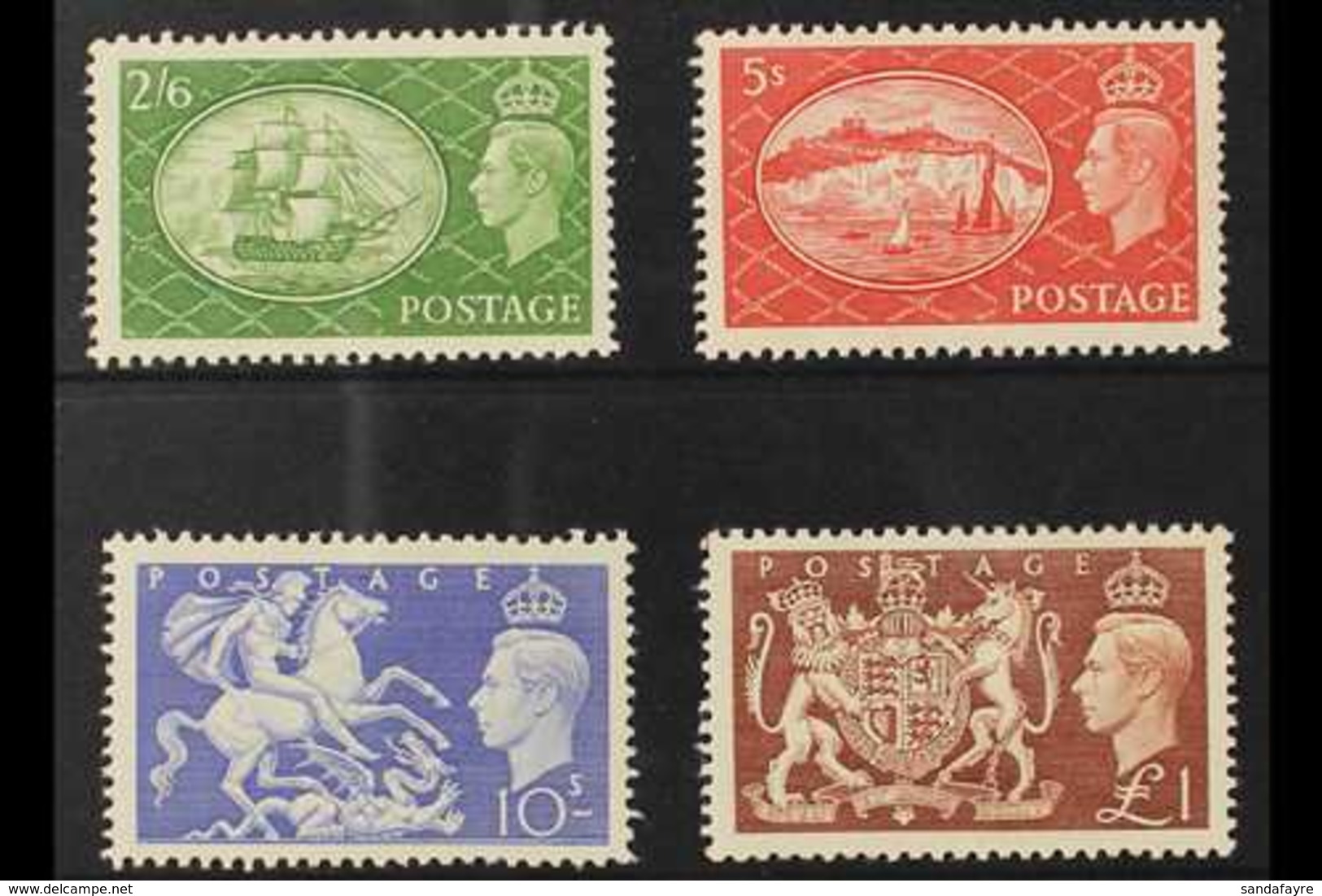 1951  Festival High Values Set, SG 509/512, Fine Never Hinged Mint. (4) For More Images, Please Visit Http://www.sandafa - Ohne Zuordnung