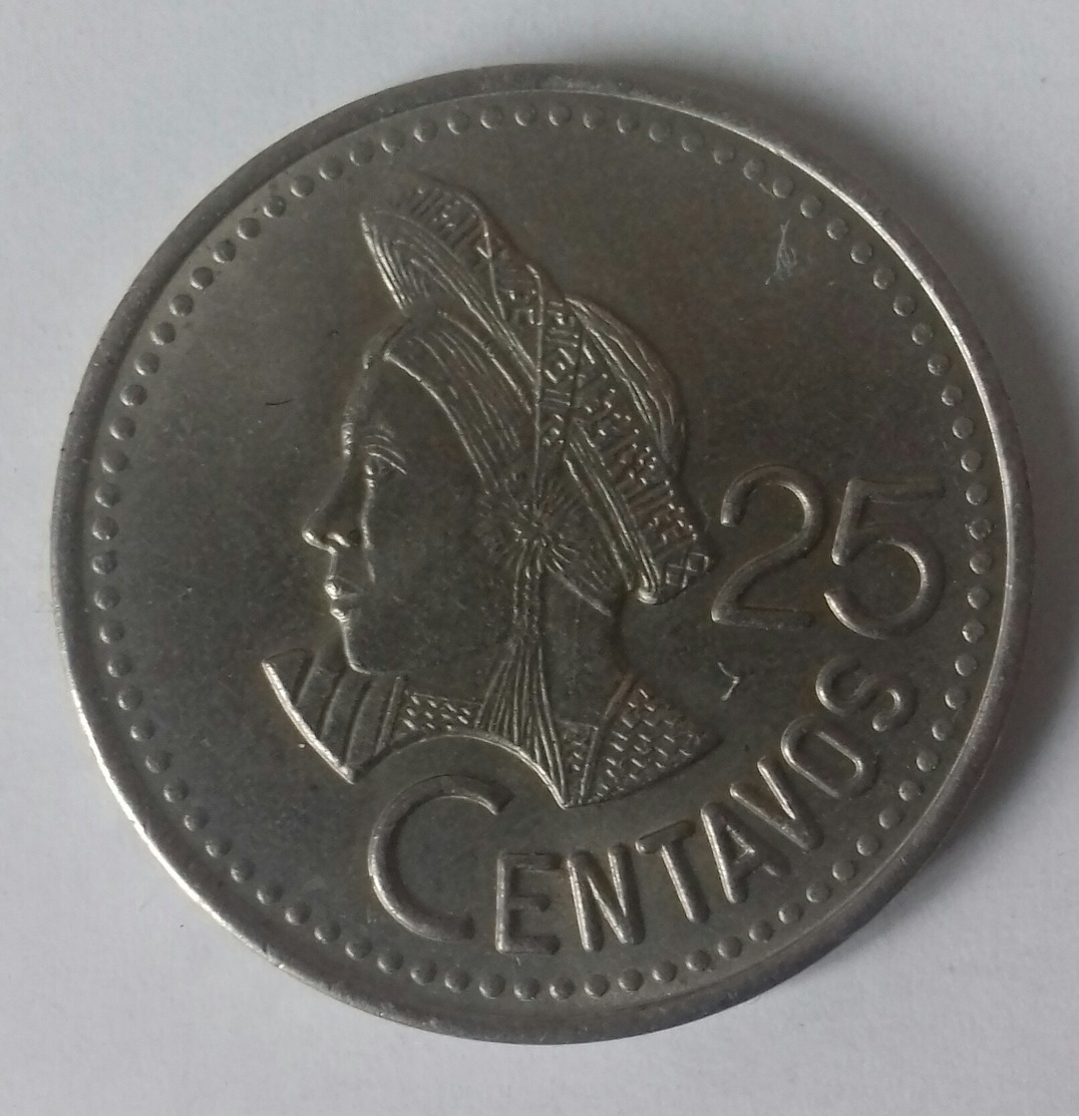 Moneta GUATEMALA - 25 Centavos - 1987 - Circolata - Guatemala