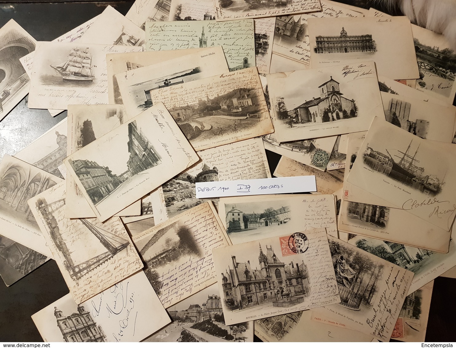 CPA - Carte Postale - Lot De 100 Cartes Postales - France - Début 1900 ( Lot I37 ) - 100 - 499 Postkaarten