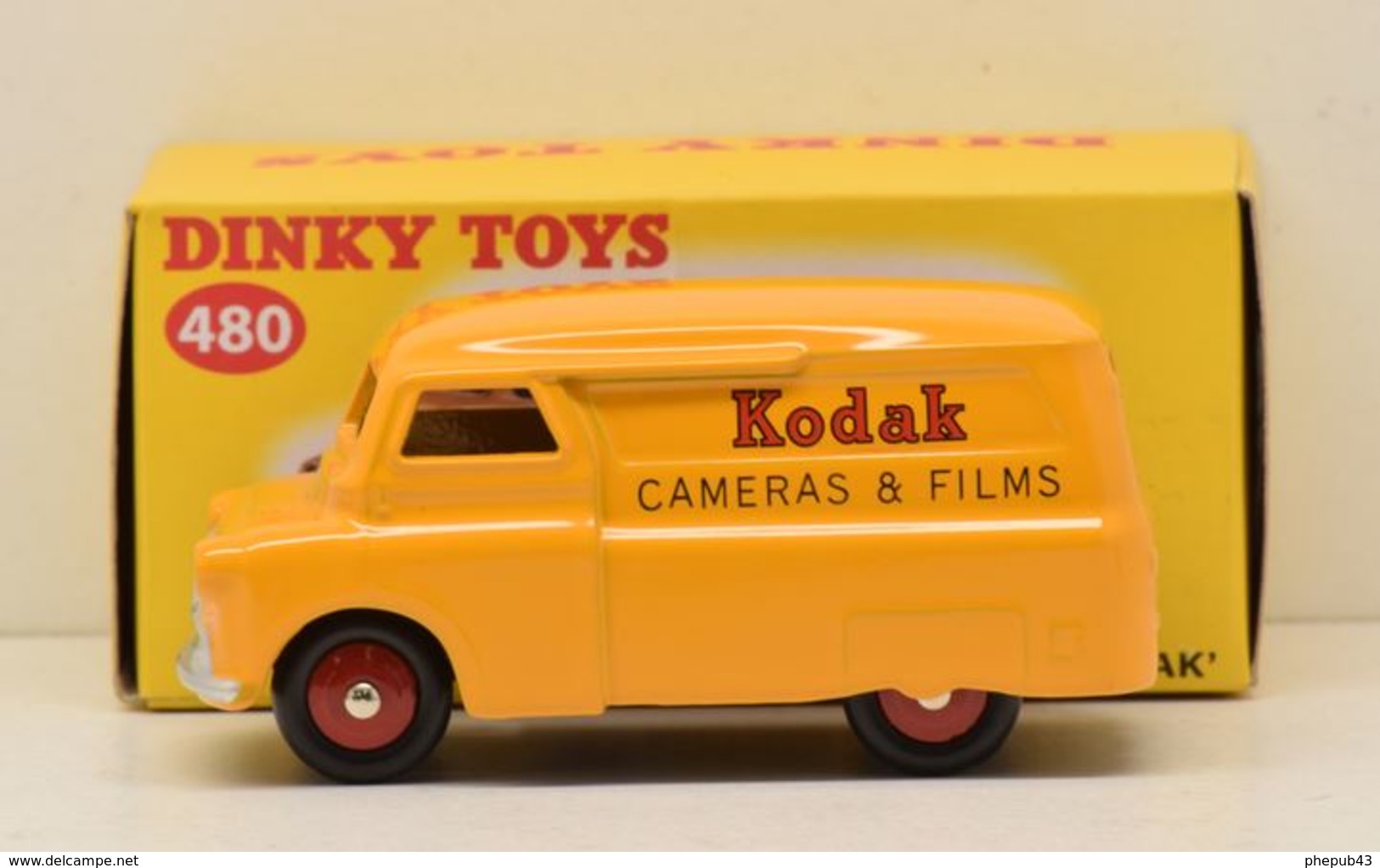 Bedford 10 CWT Van - Kodak - Dinky Toys (Atlas) - Dinky