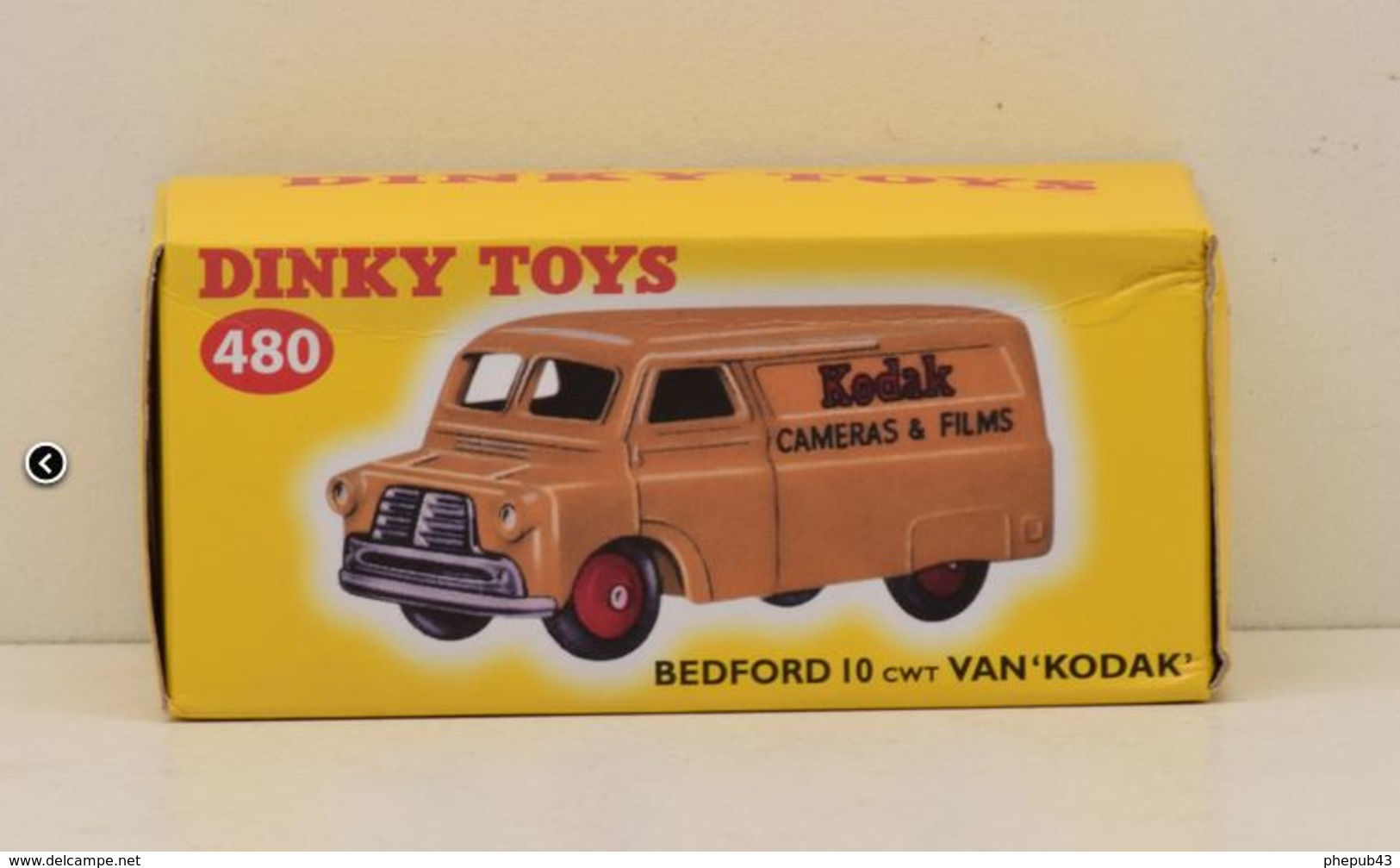 Bedford 10 CWT Van - Kodak - Dinky Toys (Atlas) - Dinky