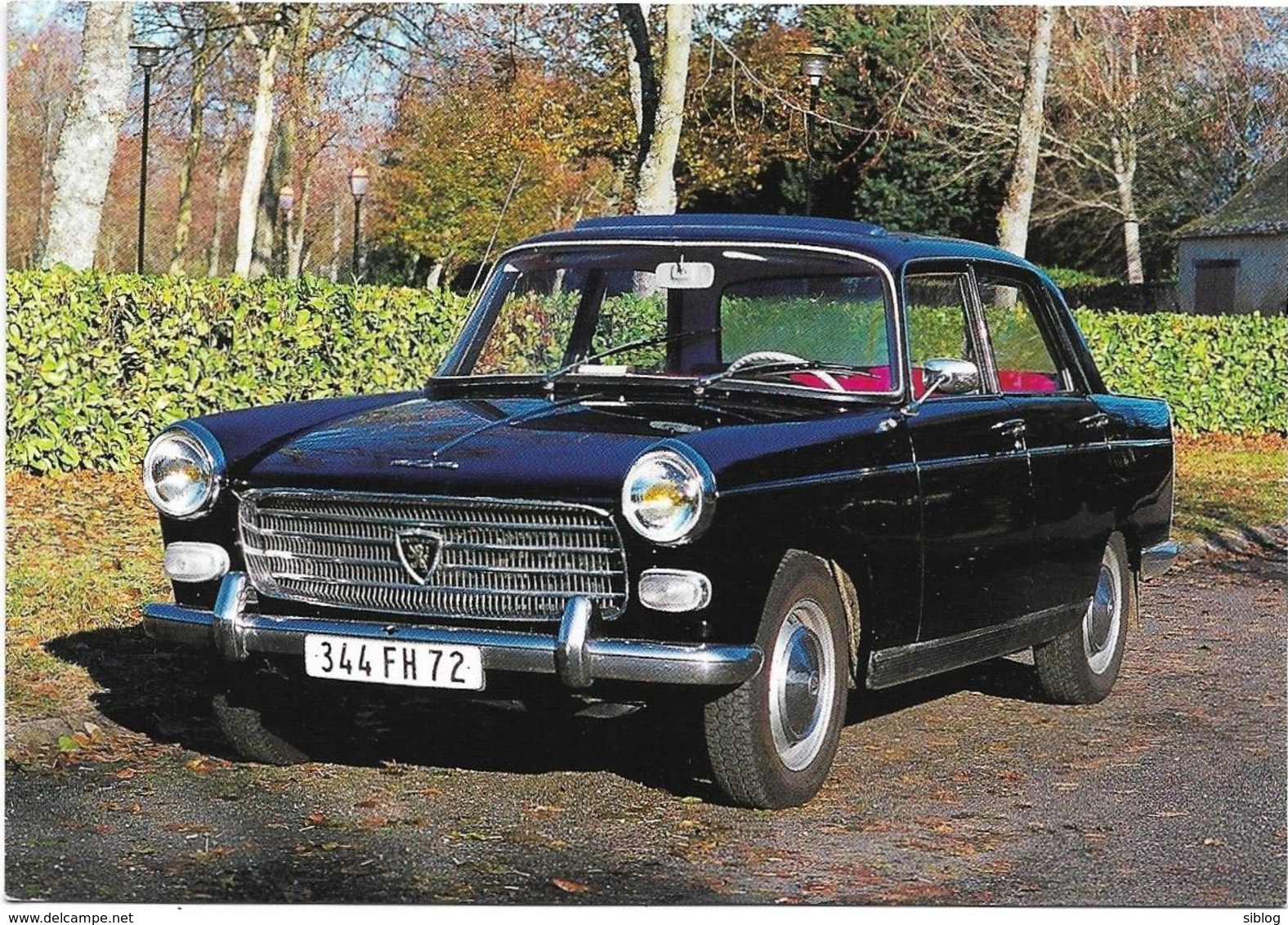 CPM/CPSM -  PEUGEOT 404 Berline - 1962 - Moteur 4 Cylindres - Cart'Auto 2006 DR - PKW