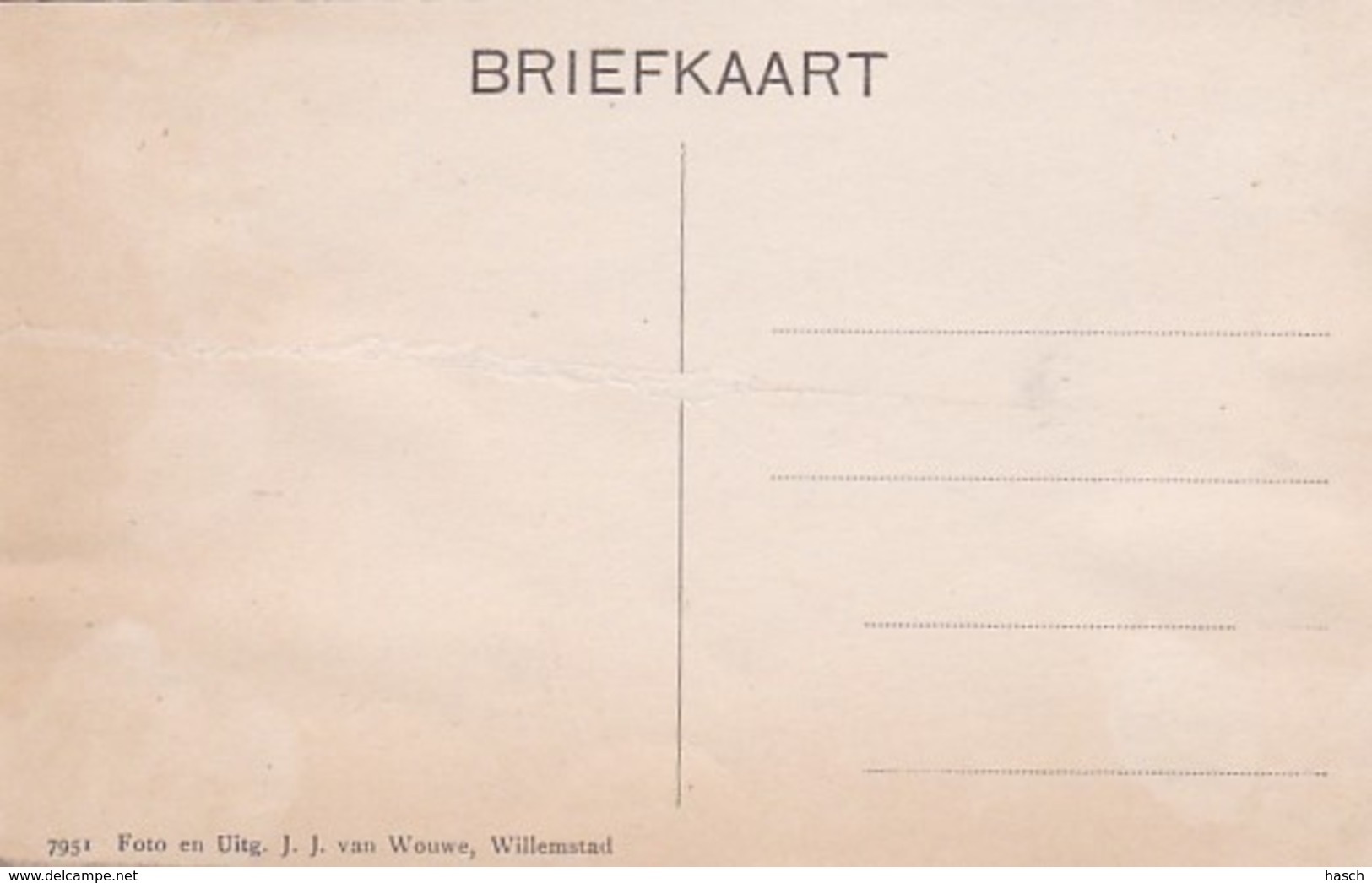 1909	63	Willemstad, Gezicht O. D. Buitensingel Met Gracht. - Andere & Zonder Classificatie