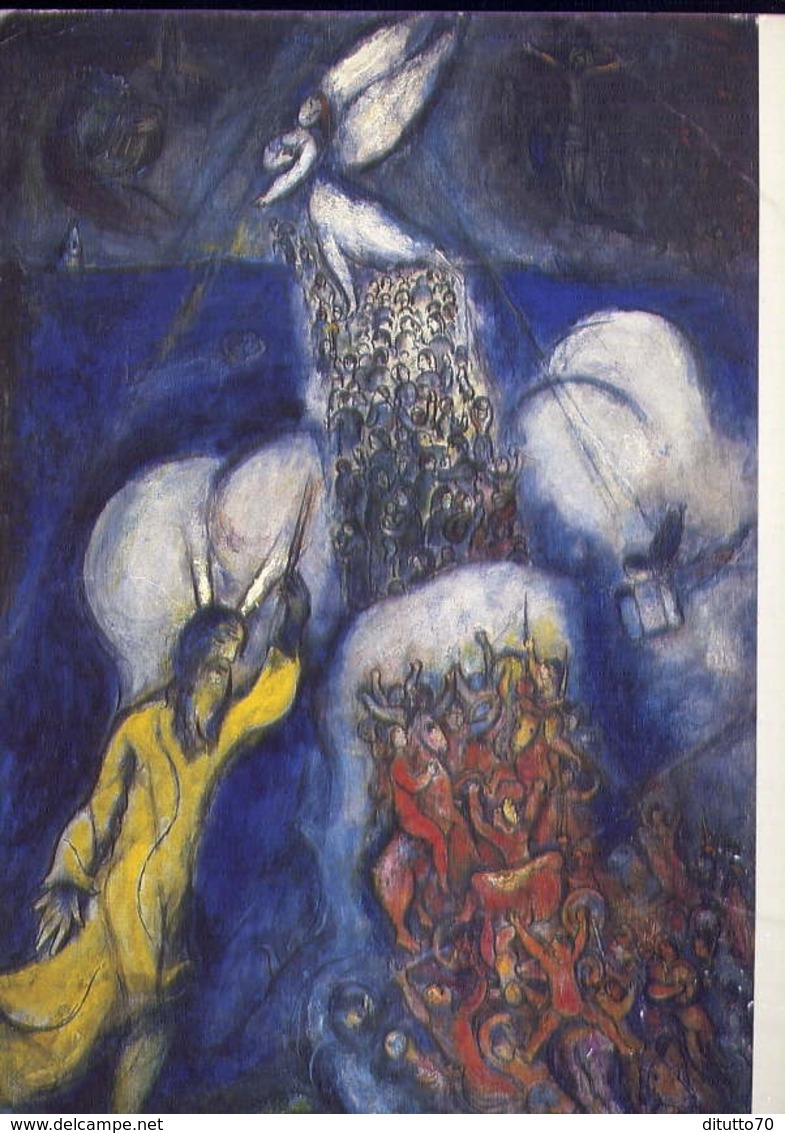 Marc Chagal  Le Passage De La Mer Rouge Kunsthaus Zurich - Formato Grande Viaggiata Mancante Di Affrancatura – E 14 - Musei