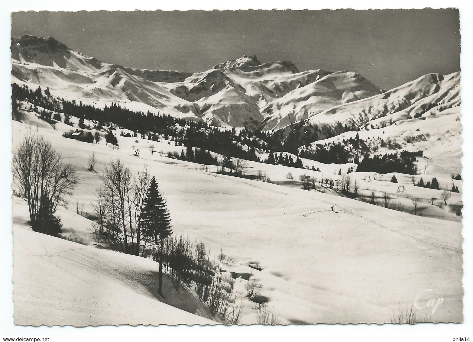 CARTE POSTALE / LES AVANCHERS SAVOIE MASSIF DU CHEVAL NOIR - Sonstige & Ohne Zuordnung