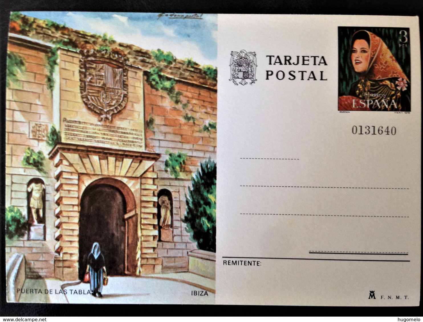 Spain, Uncirculated Stamped Stationery, Monuments, Ibiza - Andere & Zonder Classificatie