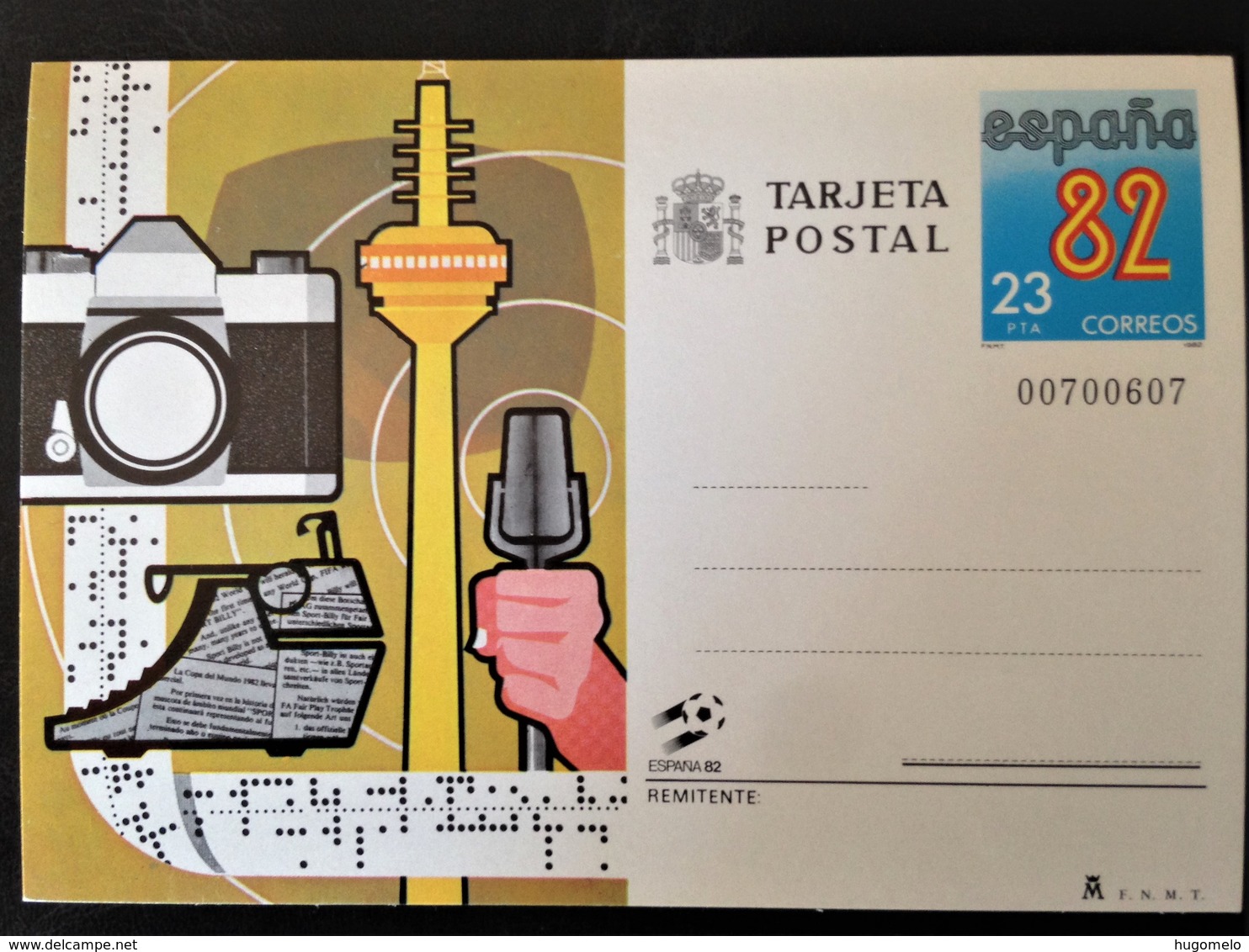 Spain, Uncirculated Stamped Stationery, Football, "España 82" - Otros & Sin Clasificación