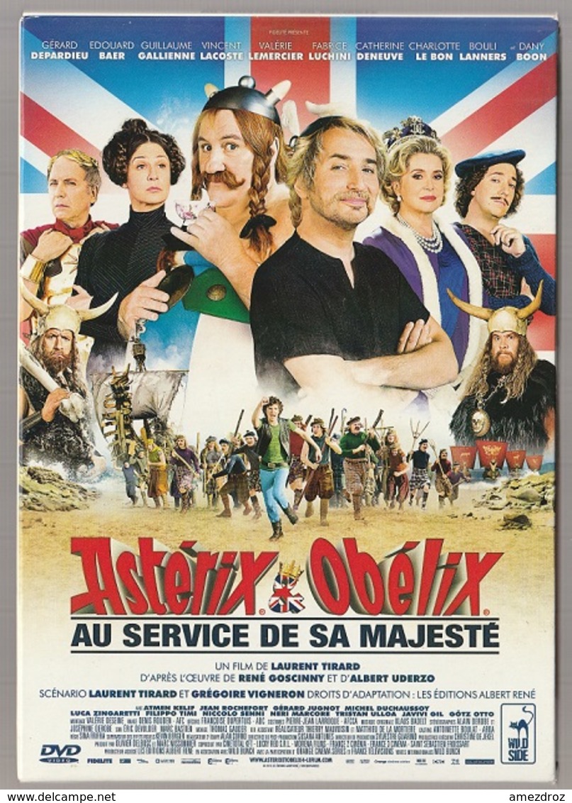 CD DVD Astérix Et Obélix Au Service De Sa Majesté Le Film Boitier Plastique Plus étui Carton - Kassetten & DVD