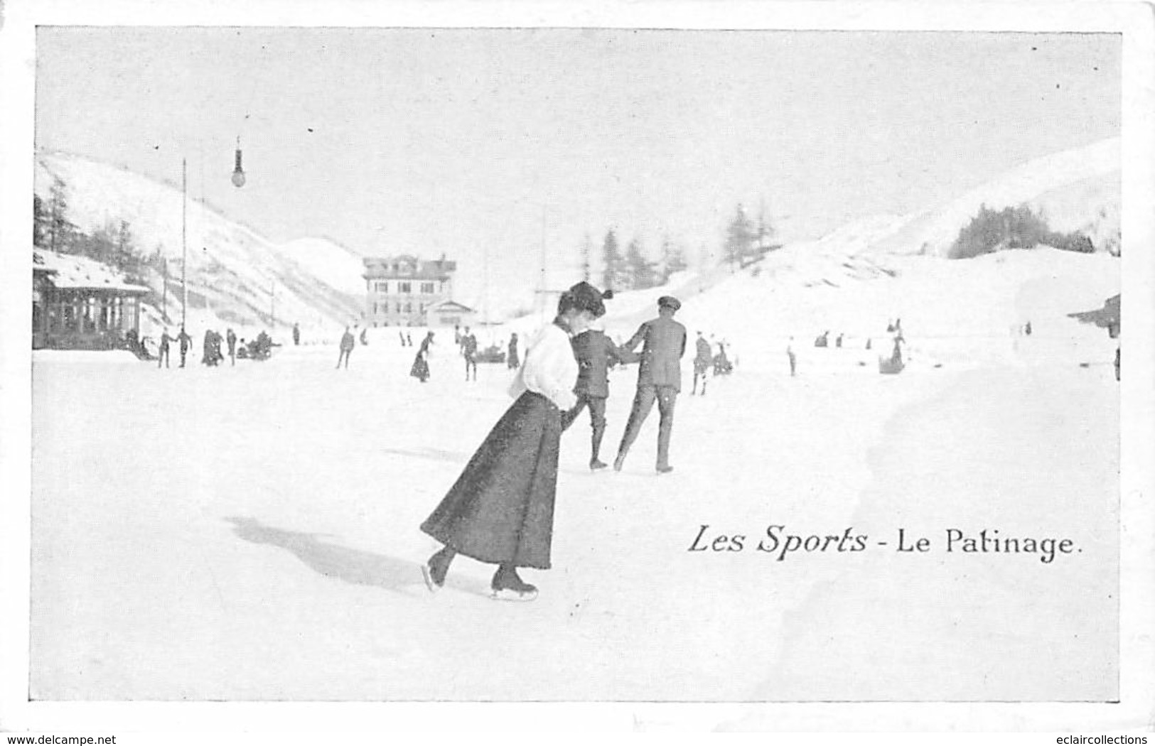 Thème   Sports D'hiver       Patinage De La Série: Les Sports      (voir Scan) - Winter Sports