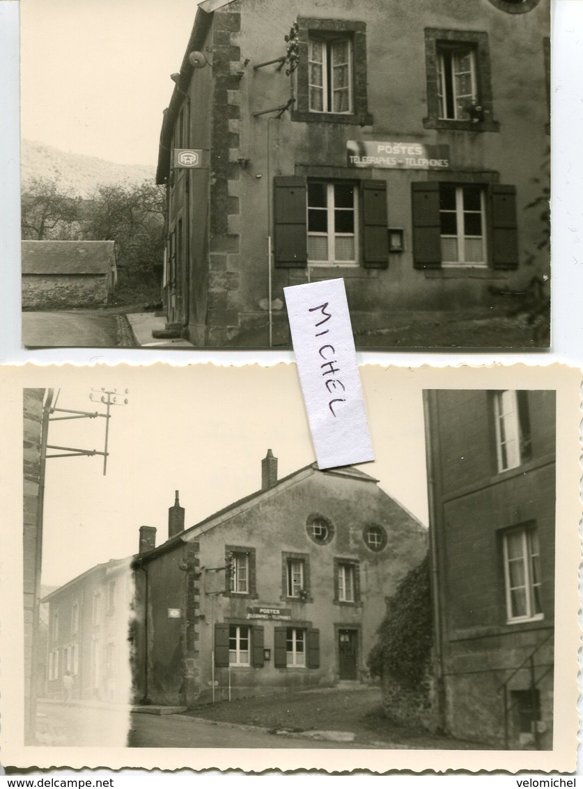 Ardennes. LAIFOUR. 1959 Le Bureau Des Postes. 2 Photos - Autres & Non Classés