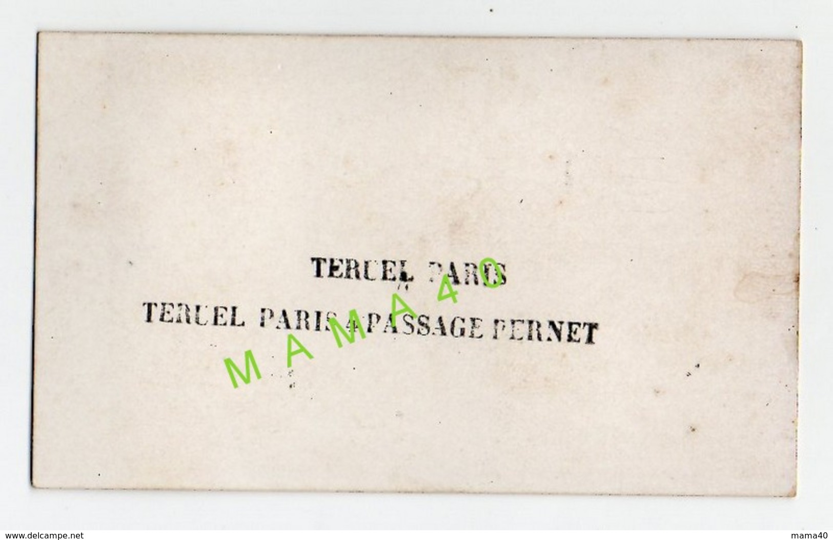 CDV DE 1873 - TERUEL PARIS - JUSTICE - TRIBUNAL - PROCES BAZAINE - PORTRAITS ET NOMS DE SES DEFENSEURS ET JUGES - Persone Identificate