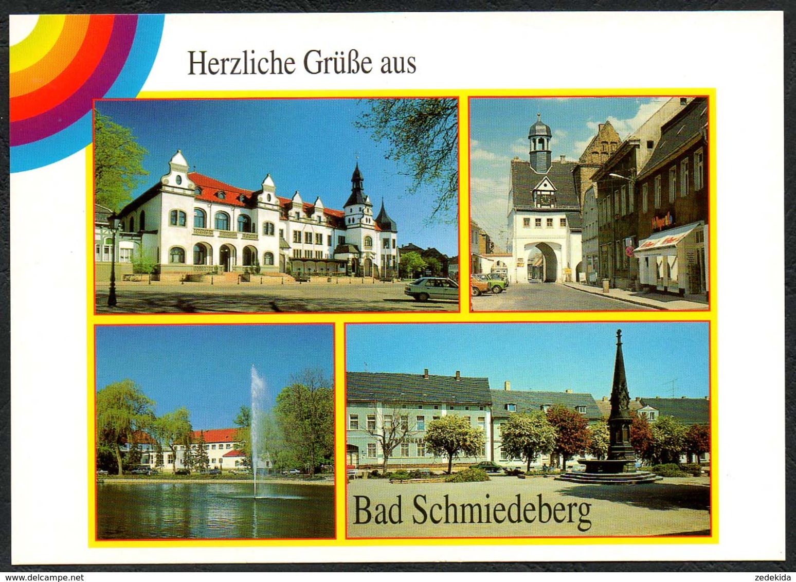 D1673 - TOP Bad Schmiedeberg - Verlag Bild Und Heimat Reichenbach - Qualitätskarte - Bad Schmiedeberg