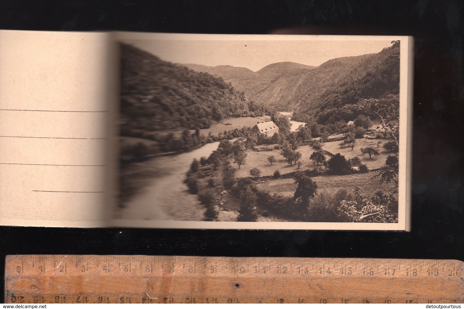 Carnet 12 Cp Gorges De La Dordogne En Corrèze SPONTOUR ARGENTAT BEAULIEU Par Le Chemin De Rive Gabare Et Canoës - Argentat