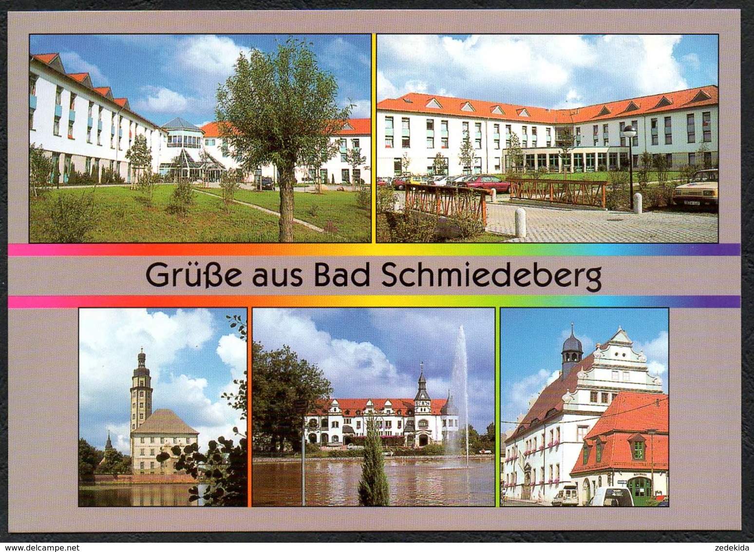 D1680 - TOP Bad Schmiedeberg - Verlag Bild Und Heimat Reichenbach - Qualitätskarte - Bad Schmiedeberg
