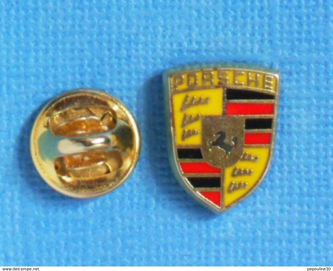 1 PIN'S //  ** LOGO / BLASON  PORSCHE ** - Porsche