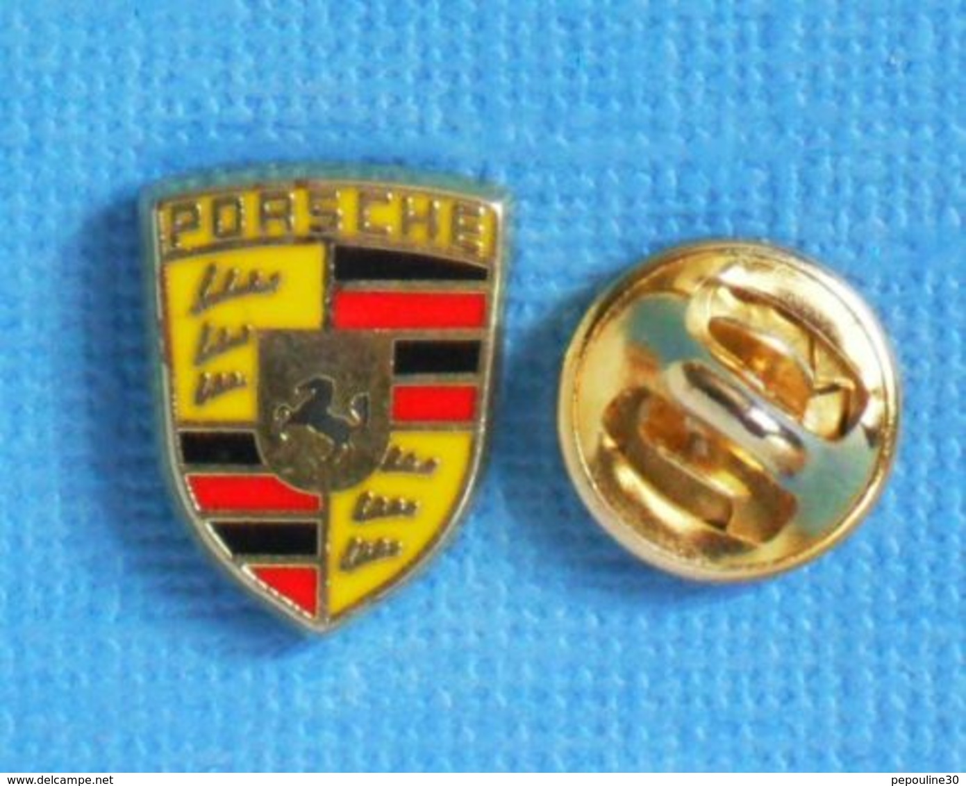 1 PIN'S //  ** LOGO / BLASON  PORSCHE ** - Porsche