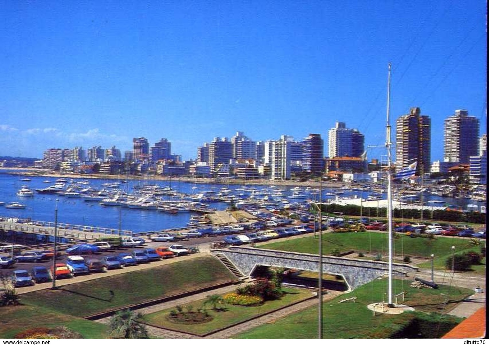 Punta Del Este - Uruguay - Puerto - Formato Grande Viaggiata – E 14 - Uruguay