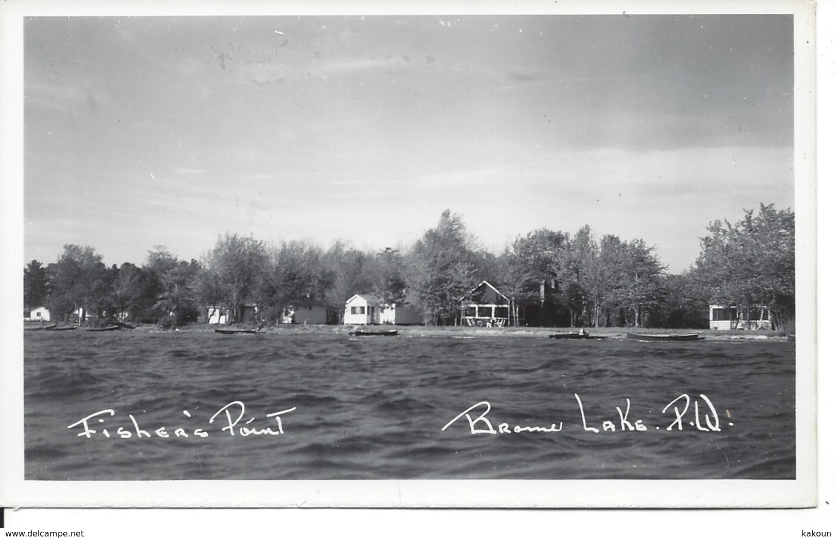 «Fisher's Point», Lac Brome, Québec, Michel Photo  (D102) - Other & Unclassified