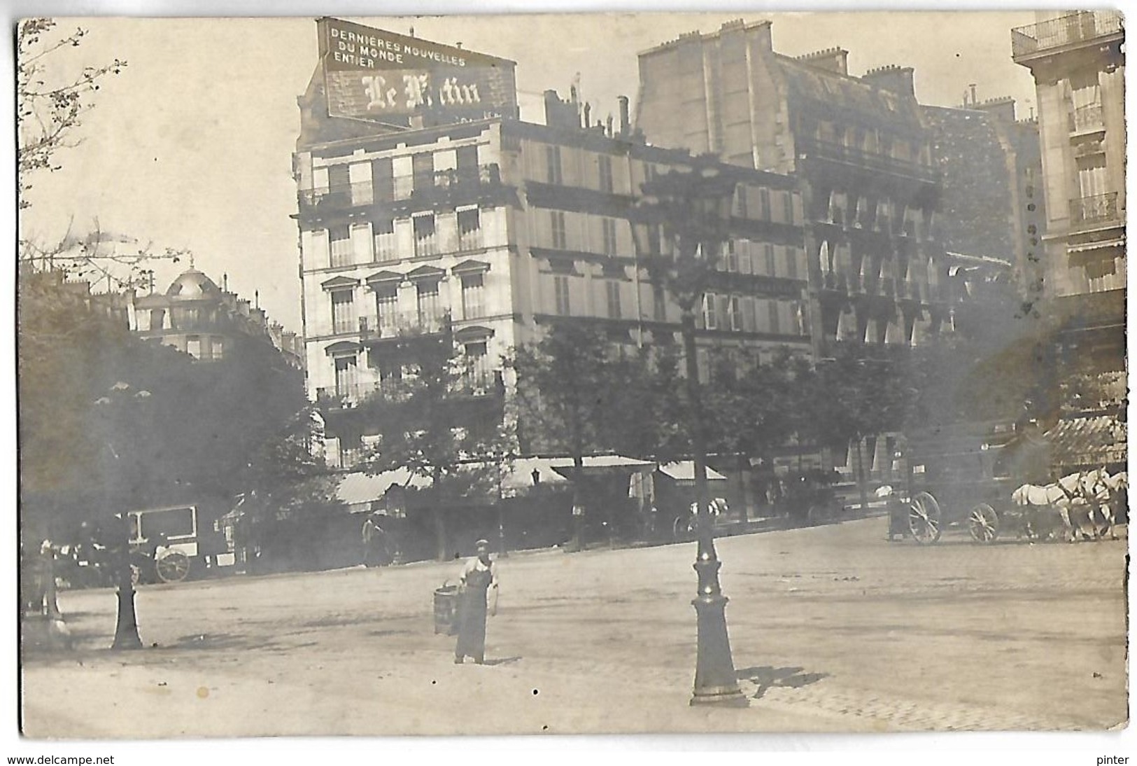 Rue De PARIS  - CARTE PHOTO - Non Classés