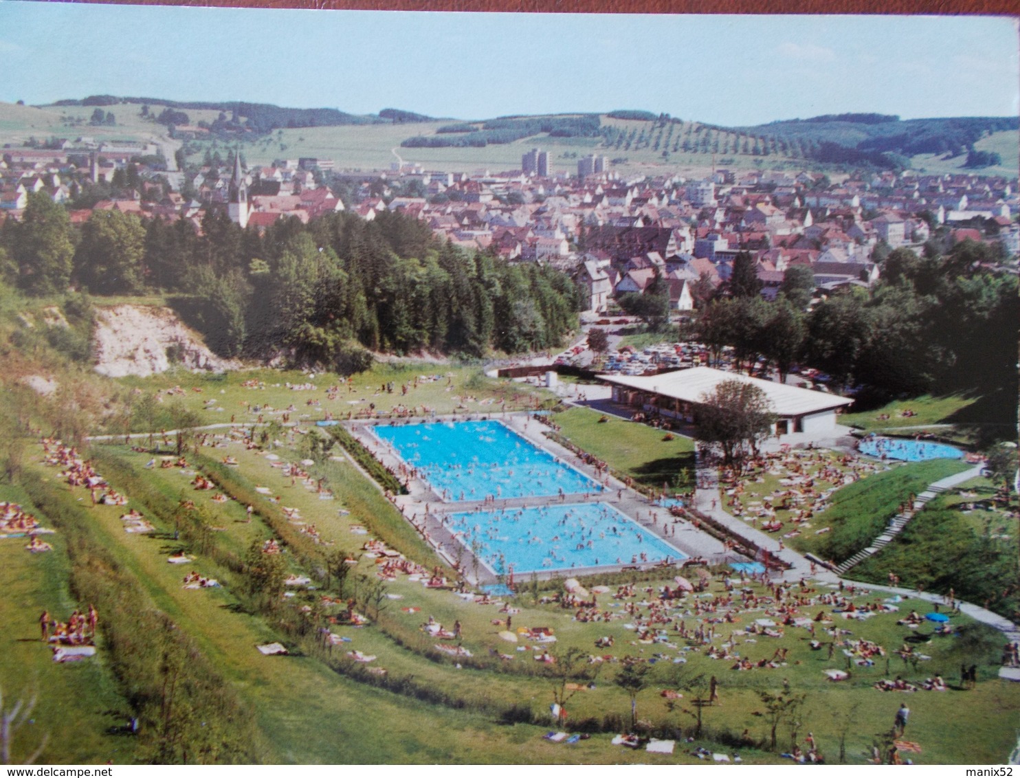 ALLEMAGNE - MÜSINGEN (Piscine) CPSM - Münsingen