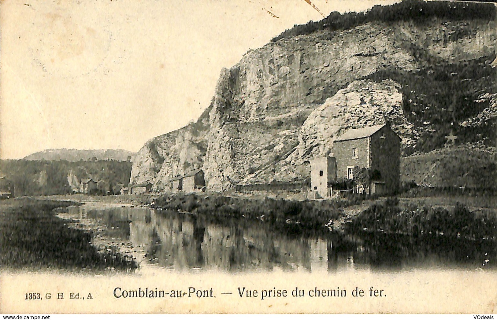 CPA - Belgique - Comblain-au-Pont - Vue Prise Du Chemin De Fer - Comblain-au-Pont