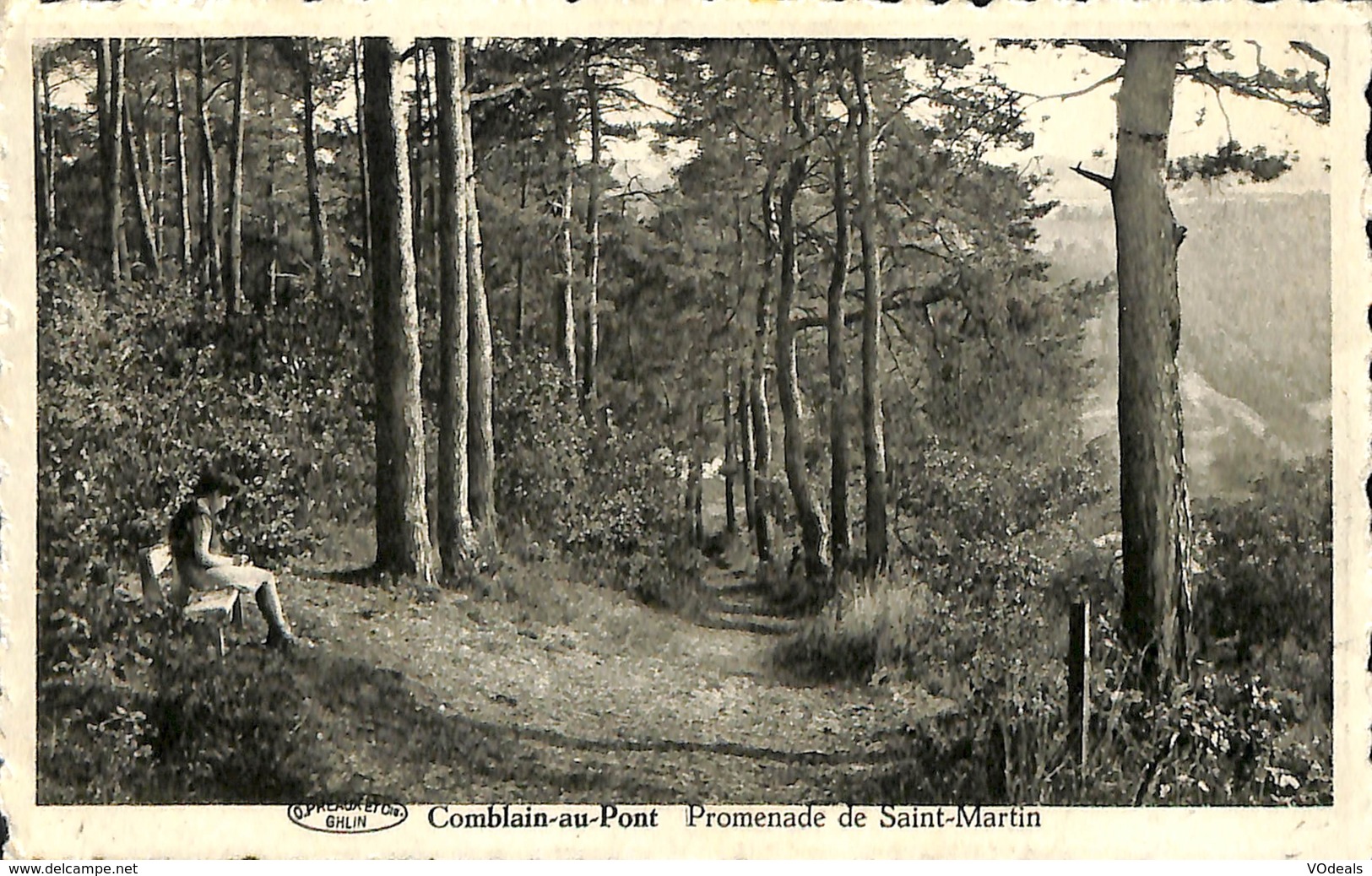 CPA - Belgique - Comblain-au-Pont - Promenade Saint-Martin - Comblain-au-Pont