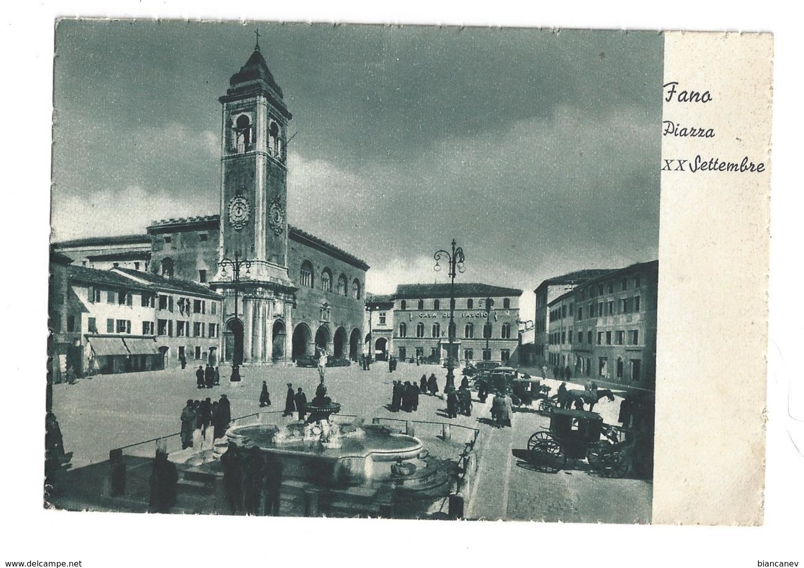 CARTOLINA DI FANO - PESARO E URBINO - 2 - Fano