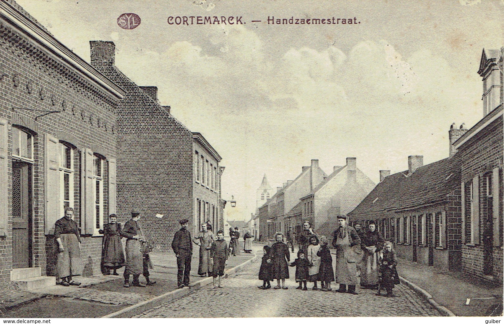Cortemarck Handzaemestraat Topkaart - Kortemark