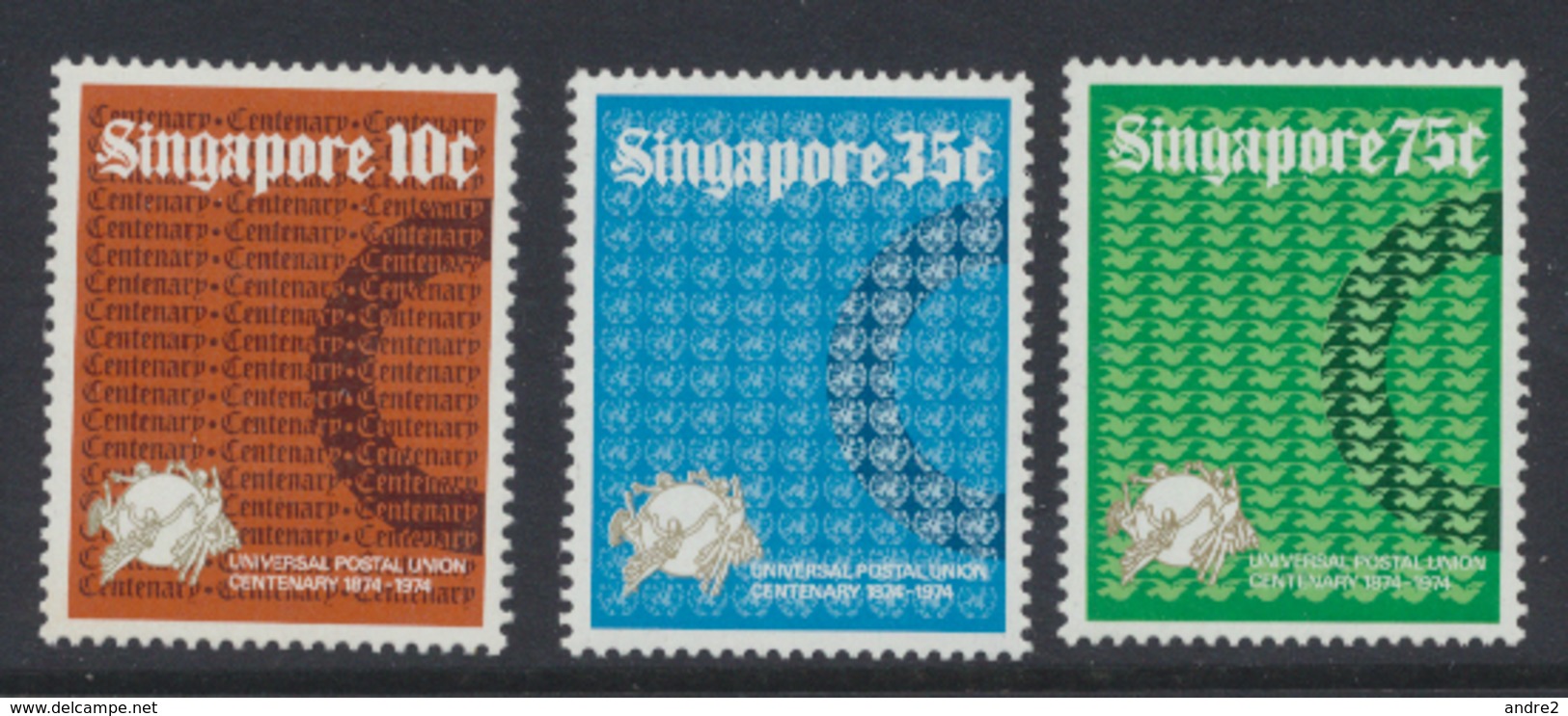 Singapour - Singapore 1974 UPU *** MNH - Singapore (1959-...)