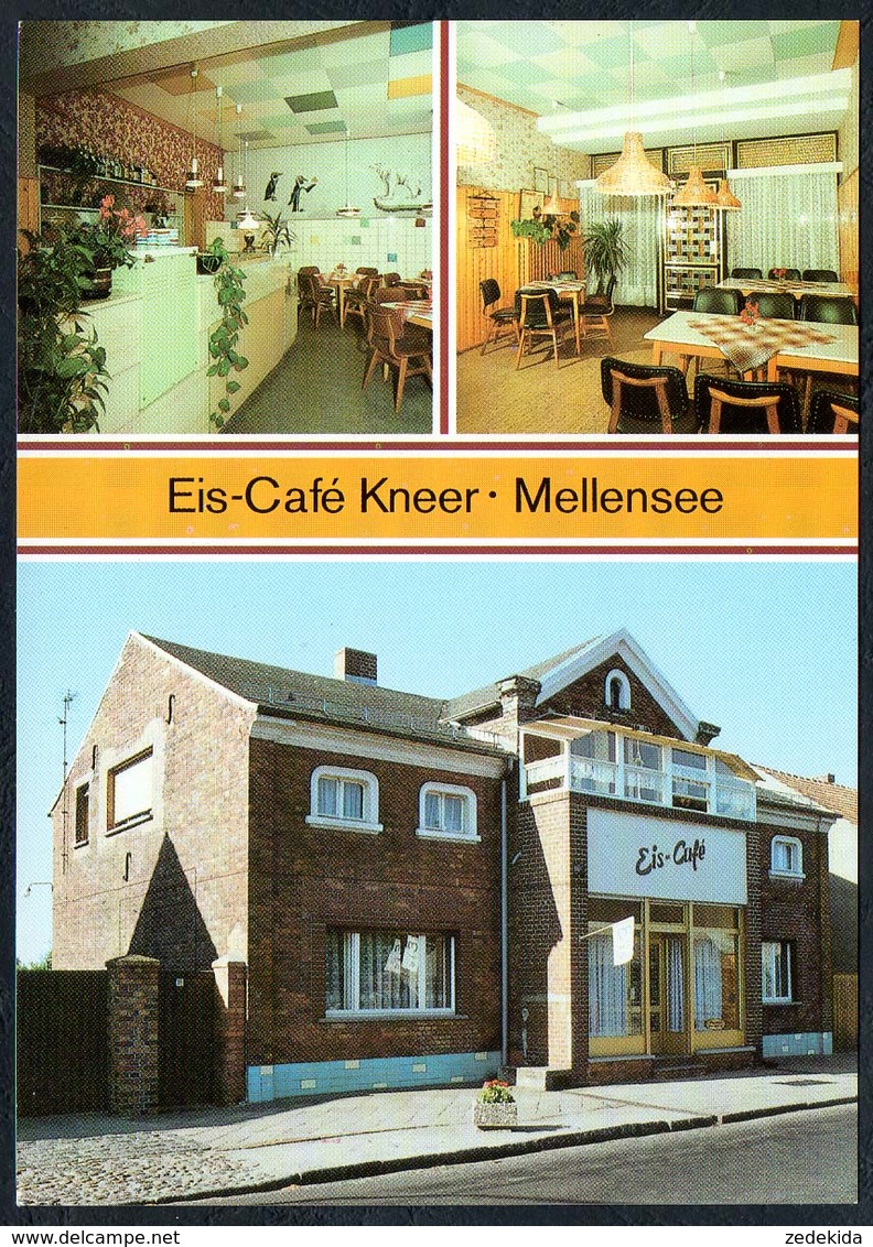 D1769 - TOP Mellensee Eis Cafe Kneer - Verlag Bild Und Heimat Reichenbach - Zossen